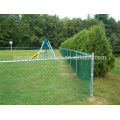 JiangRui plastic coated/PE chain link wire mesh fence supplier